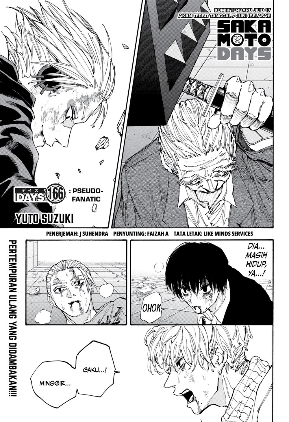 Sakamoto Days Chap 166 - Next Chap 167