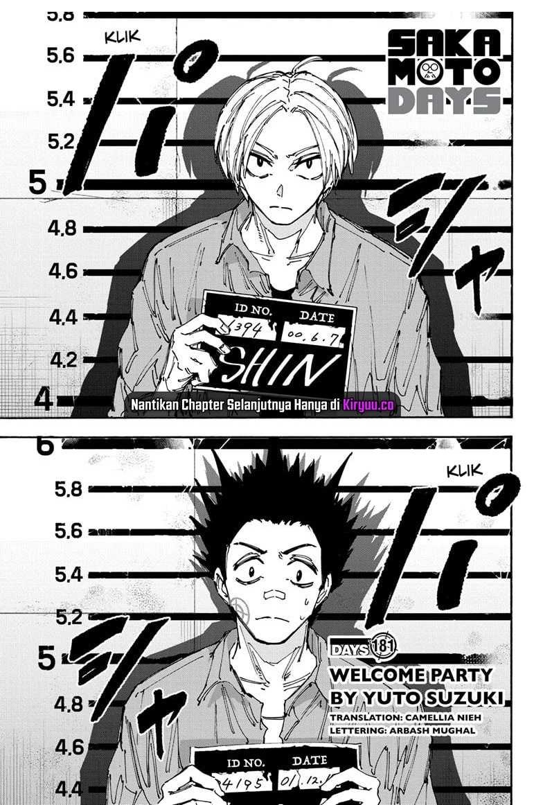 Sakamoto Days Chap 181 - Next Chap 182