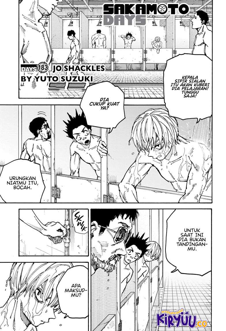 Sakamoto Days Chap 183 - Next Chap 184