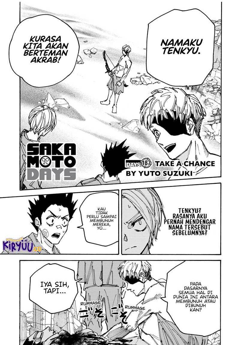 Sakamoto Days Chap 187 - Next Chap 188