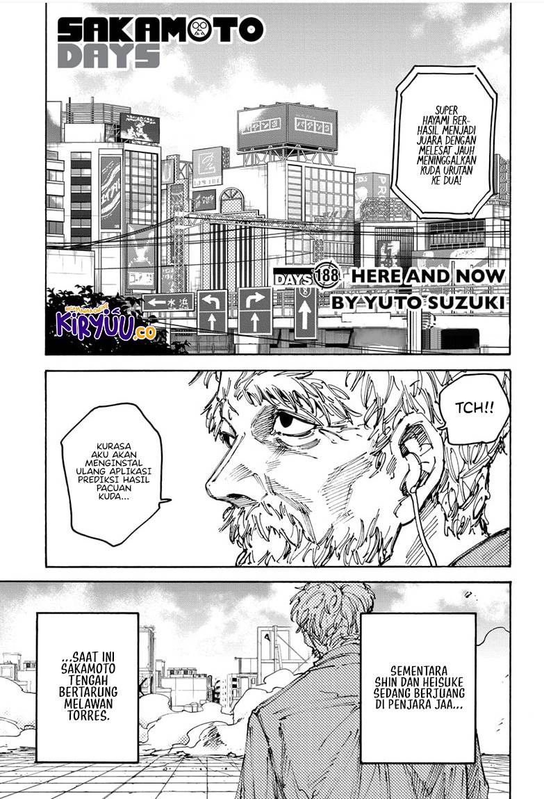 Sakamoto Days Chap 188 - Next Chap 189