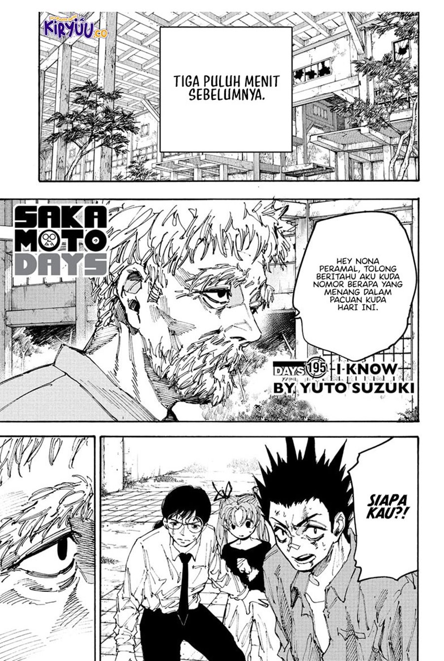 Sakamoto Days Chap 195 - Next Chap 196