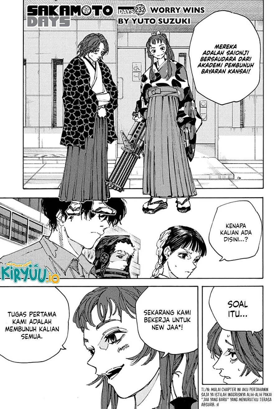 Sakamoto Days Chap 232 - Next Chap 233