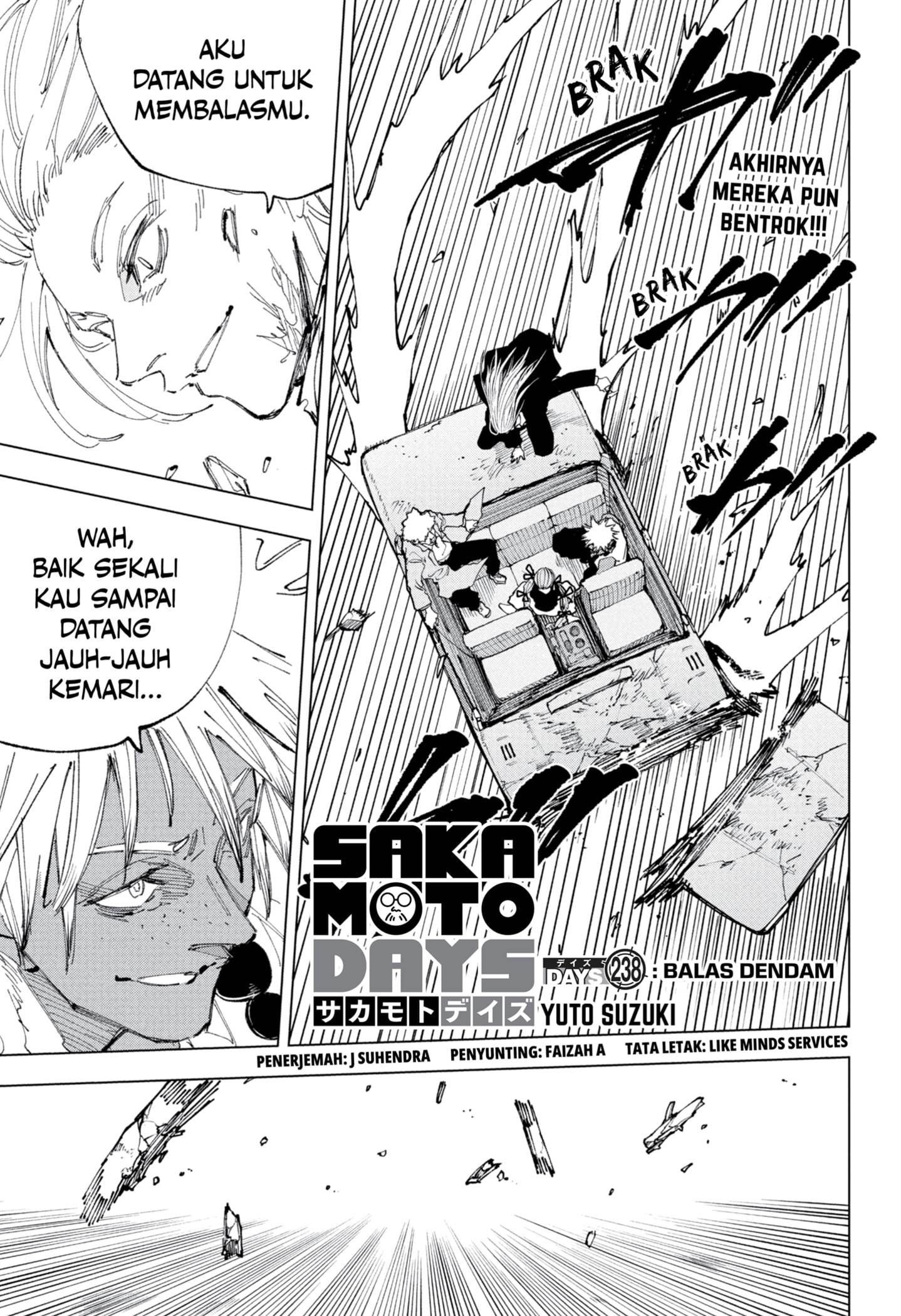 Sakamoto Days Chap 238 - Next Chap 239