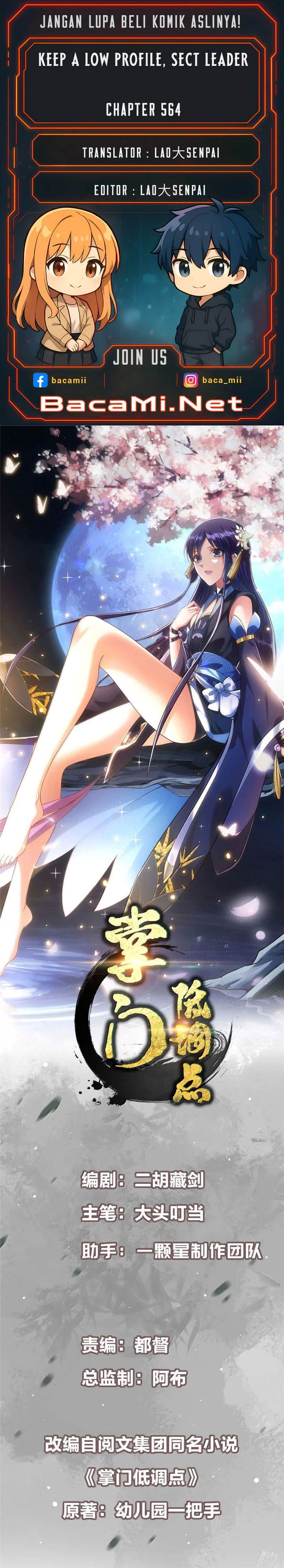 Keep A Low Profile, Sect Leader Chap 564 - Next Chap 565