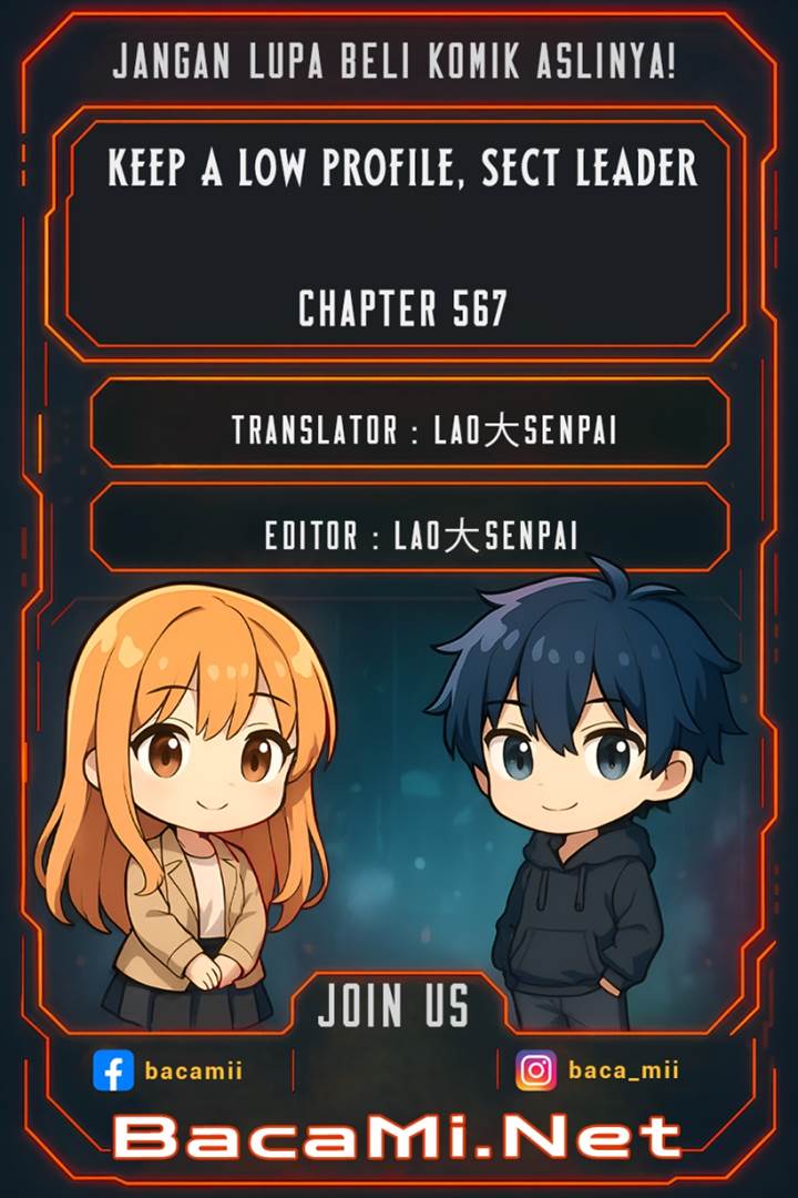 Keep A Low Profile, Sect Leader Chap 567 - Next Chap 568