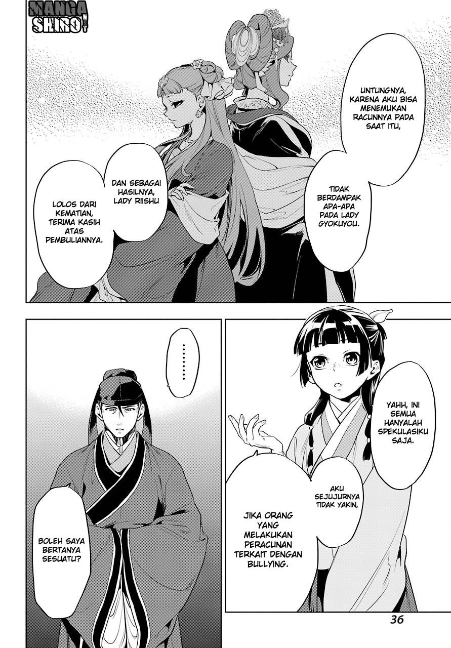 Kusuriya no Hitorigoto Chap 9 - Next Chap 10