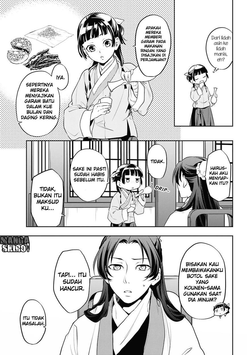 Kusuriya no Hitorigoto Chap 13 - Next Chap 14