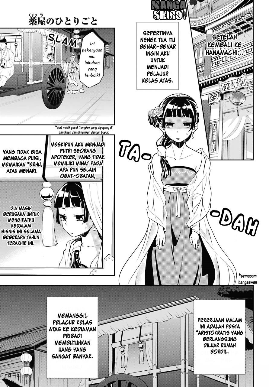 Kusuriya no Hitorigoto Chap 20 - Next Chap 21