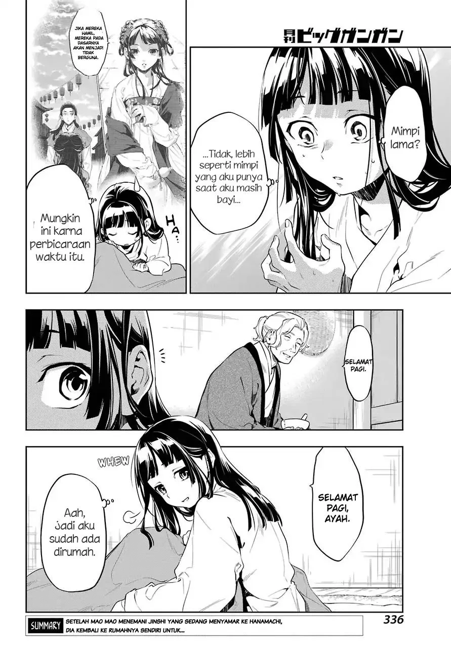 Kusuriya no Hitorigoto Chap 29.5 - Next Chap 30.5