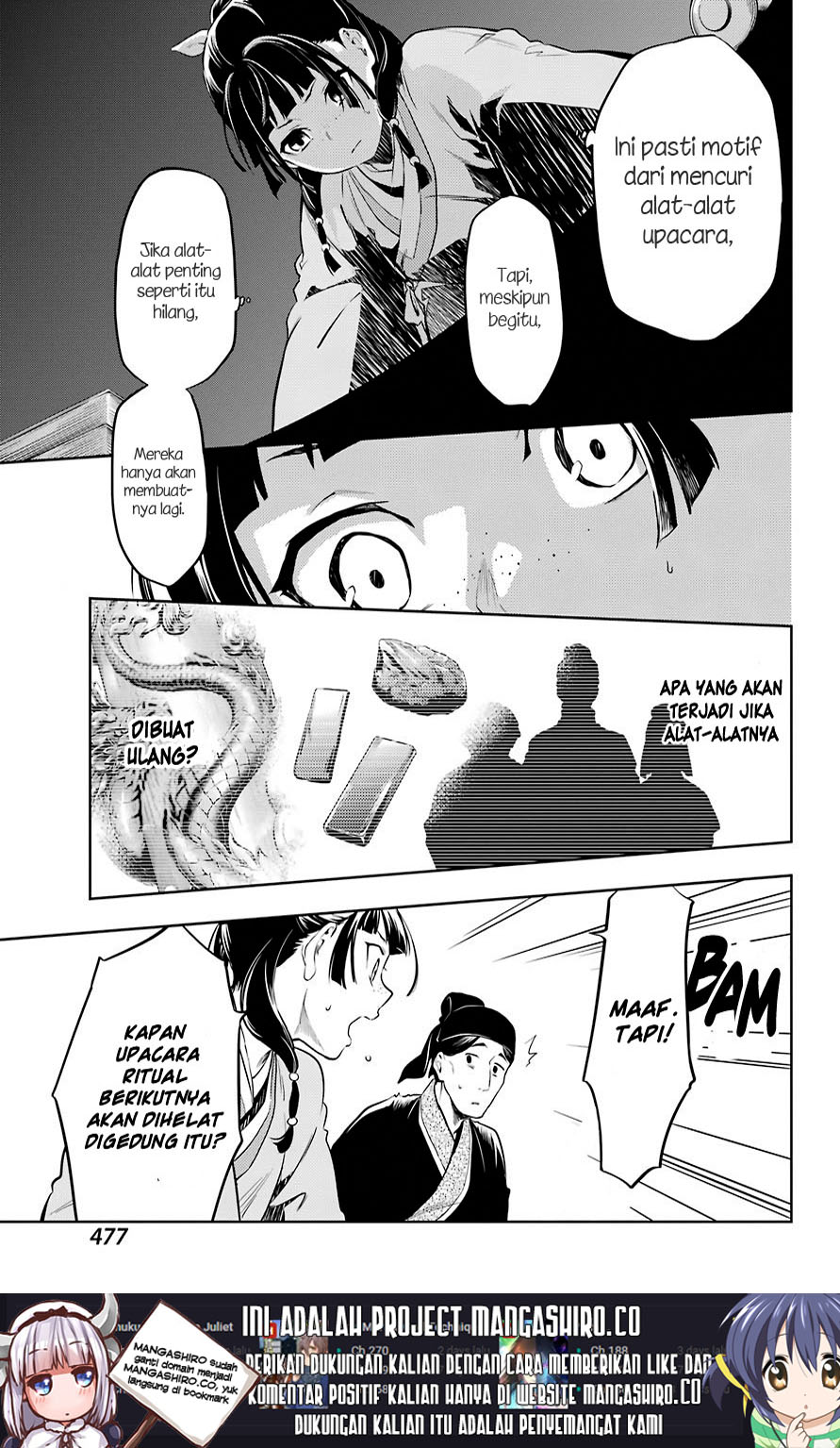 Kusuriya no Hitorigoto Chap 32 - Next Chap 33