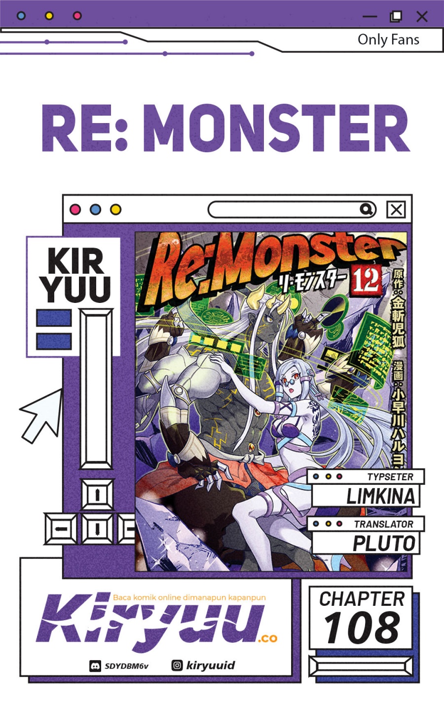 Re:Monster Chap 108 - Next Chap 109