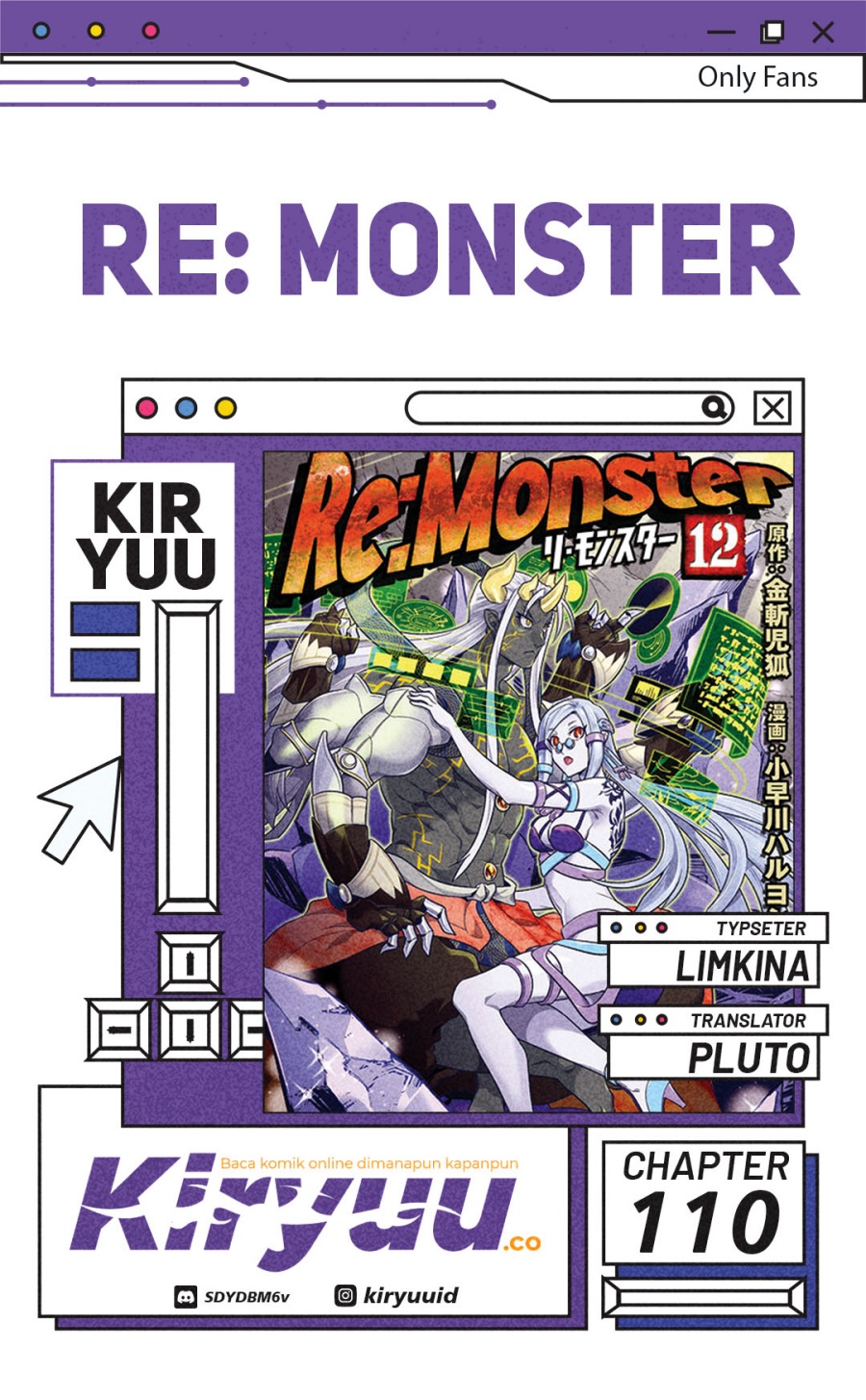 Re:Monster Chap 110 - Next Chap 111