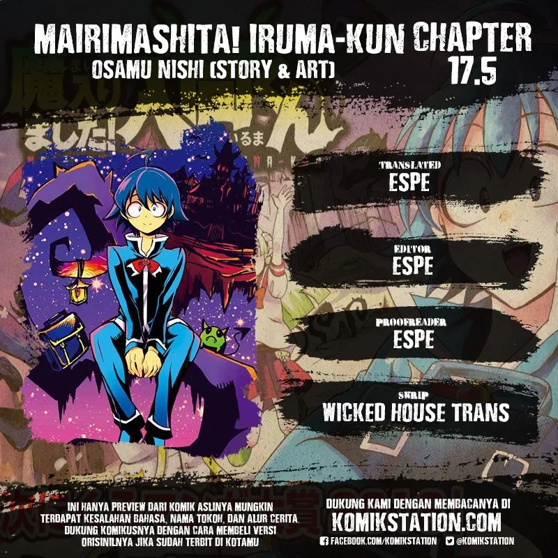 Mairimashita! Iruma-kun Chap 17.5 - Next Chap 18.5