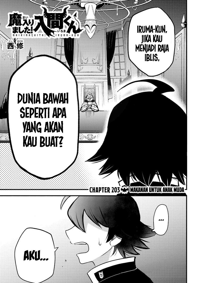 Mairimashita! Iruma-kun Chap 203 - Next Chap 204