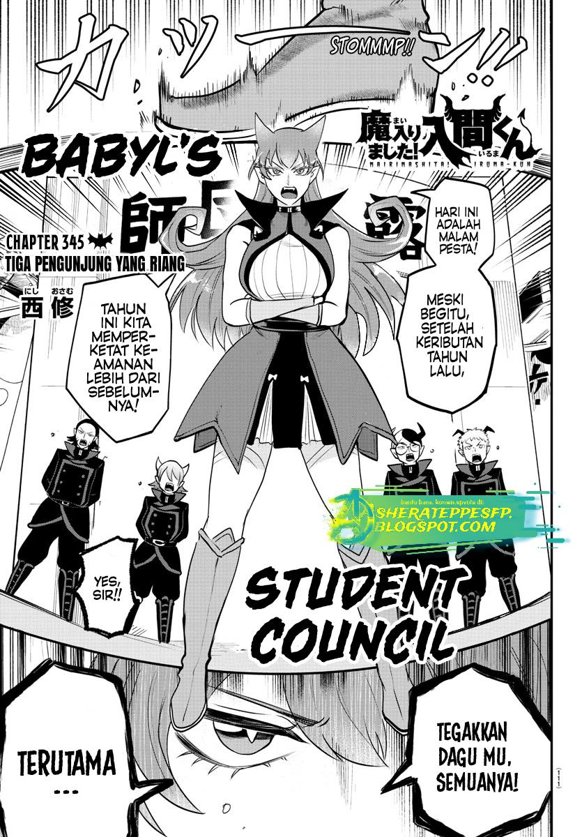 Mairimashita! Iruma-kun Chap 345 - Next Chap 346