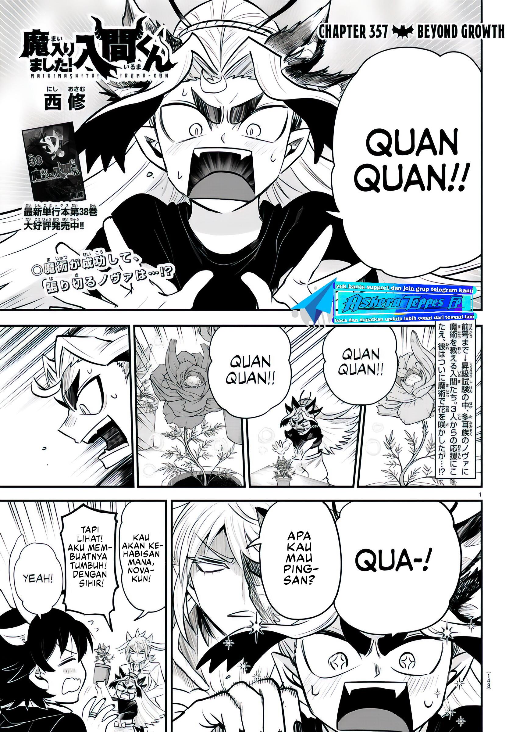 Mairimashita! Iruma-kun Chap 357 - Next Chap 358