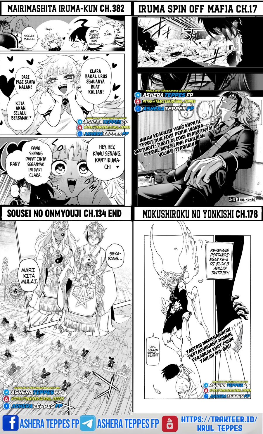 Mairimashita! Iruma-kun Chap 374 - Next Chap 375
