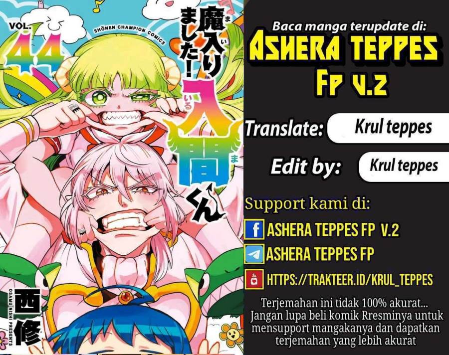 Mairimashita! Iruma-kun Chap 407 - Next Chap 408