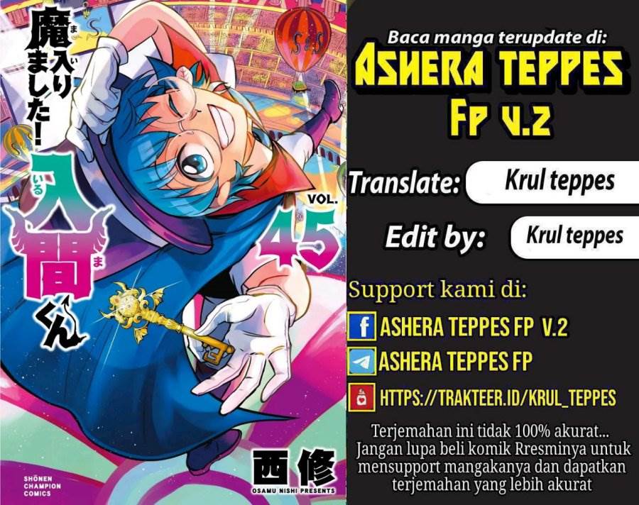 Mairimashita! Iruma-kun Chap 413 - Next Chap 414