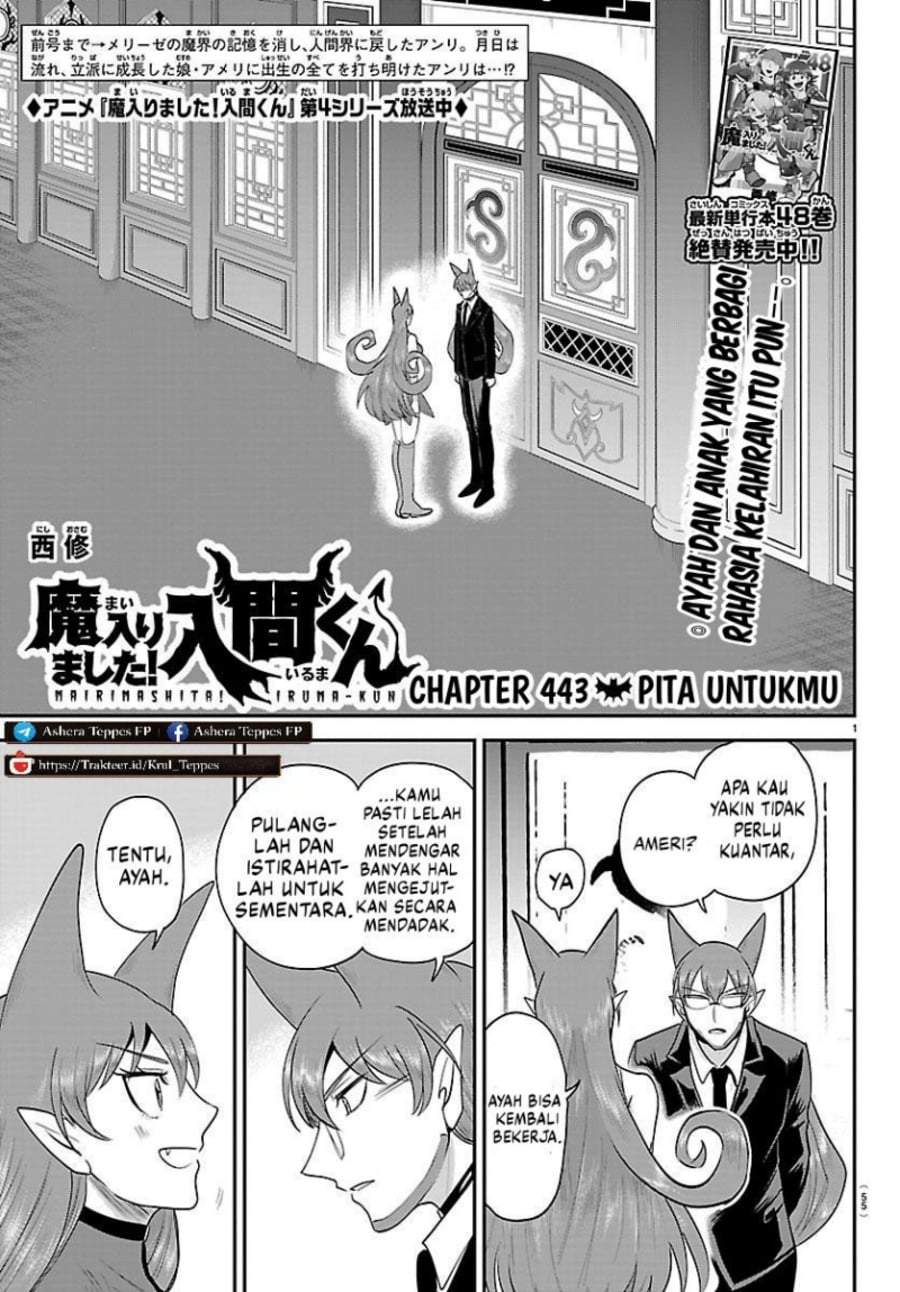 Mairimashita! Iruma-kun Chap 443 - Next Chap 444