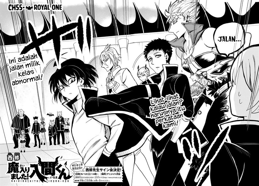 Mairimashita! Iruma-kun Chap 55 - Next Chap 56