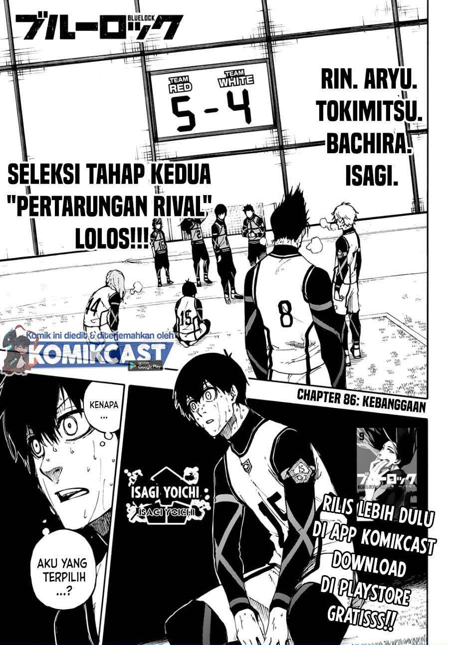 Blue Lock Chap 86 - Next Chap 87