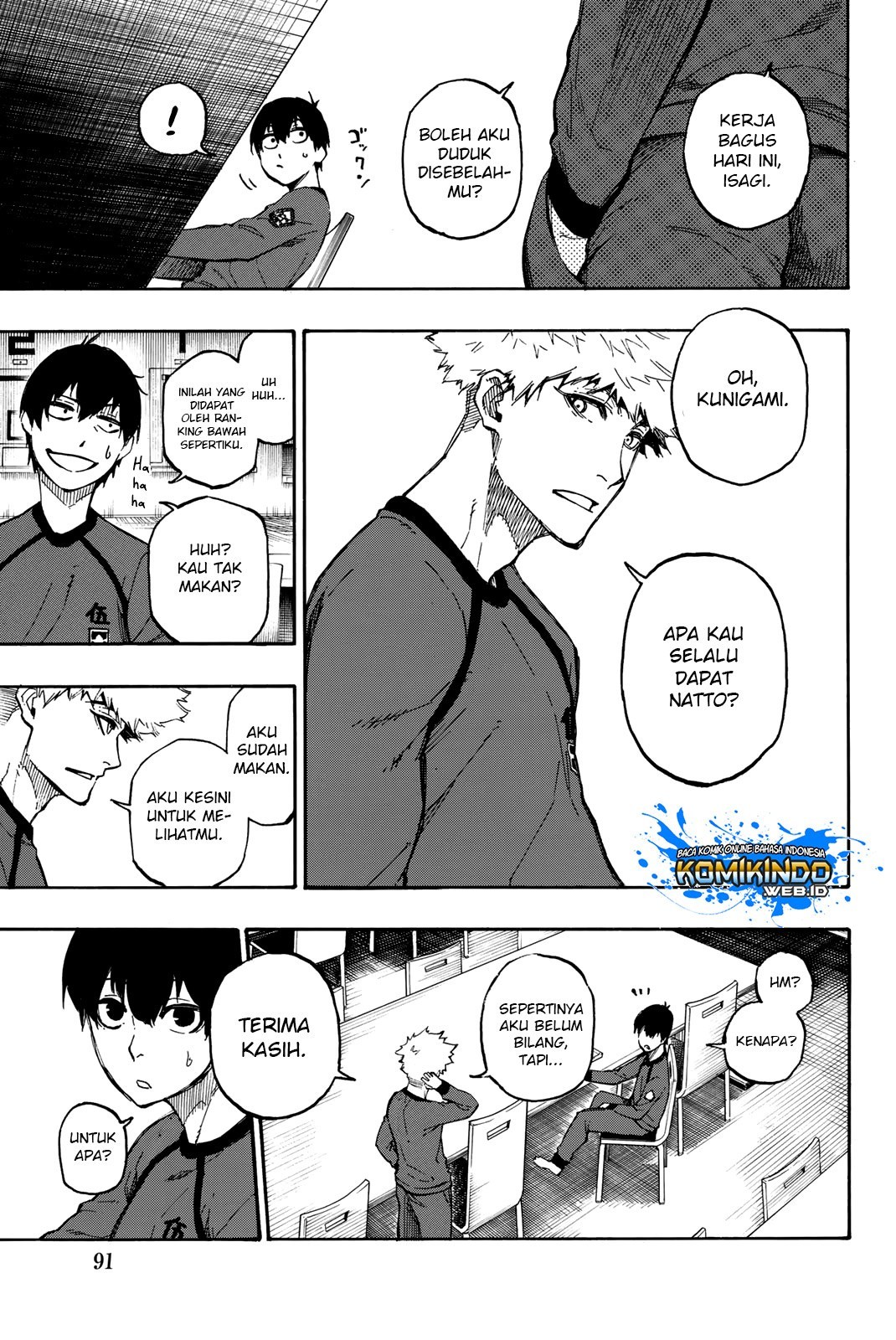 Blue Lock Chap 9 - Next Chap 10