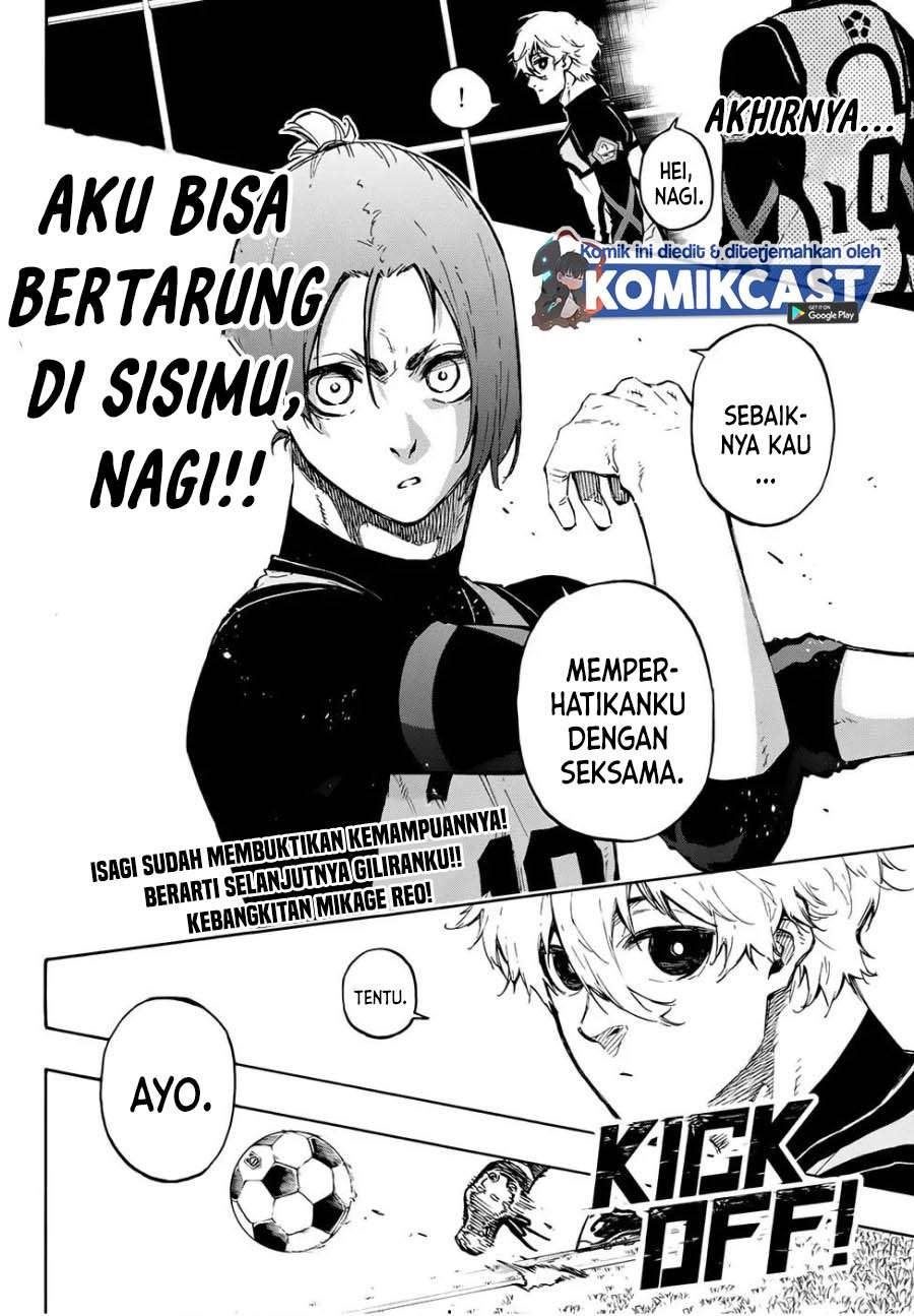 Blue Lock Chap 104 - Next Chap 105