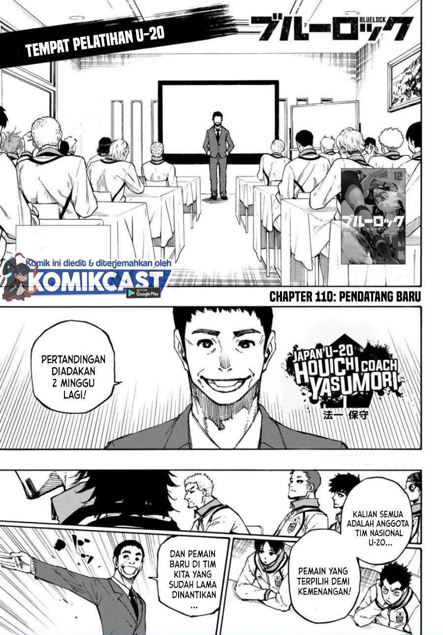 Blue Lock Chap 110 - Next Chap 111