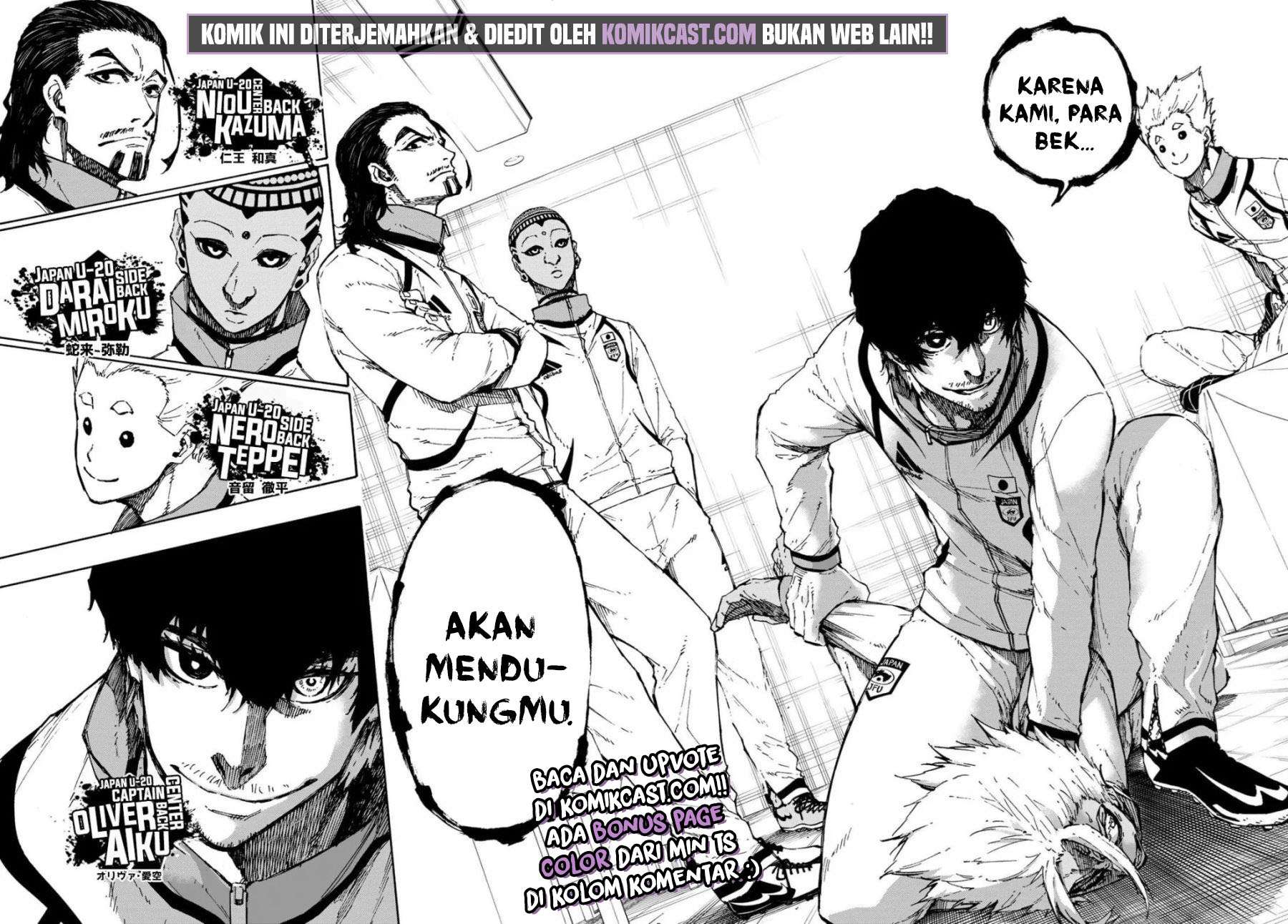 Blue Lock Chap 110 - Next Chap 111