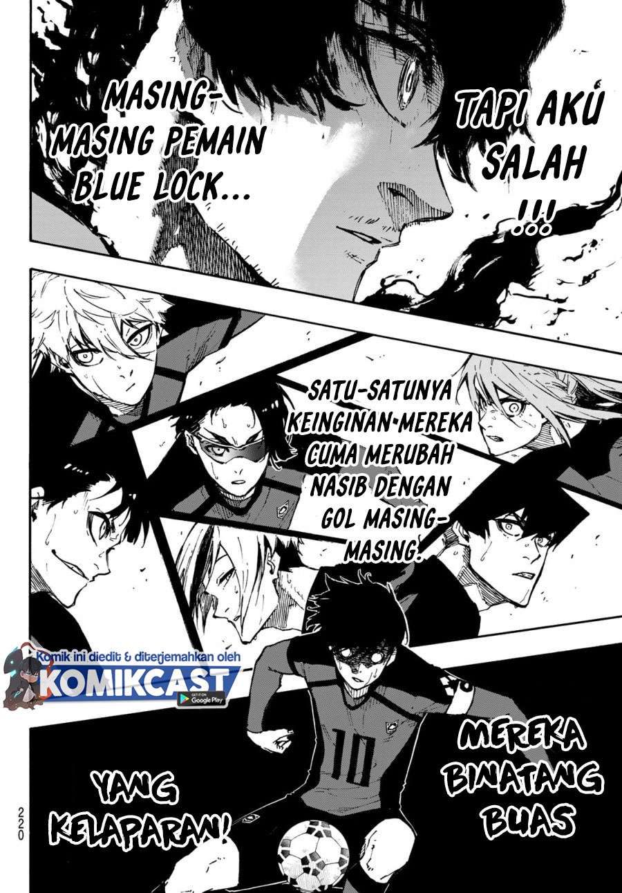 Blue Lock Chap 120 - Next Chap 121