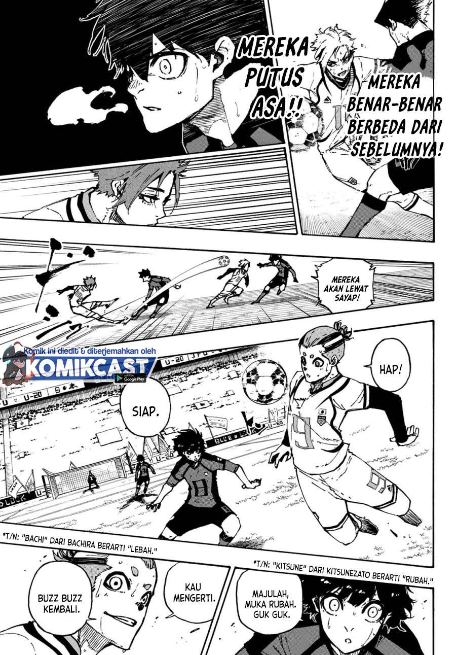 Blue Lock Chap 121 - Next Chap 122