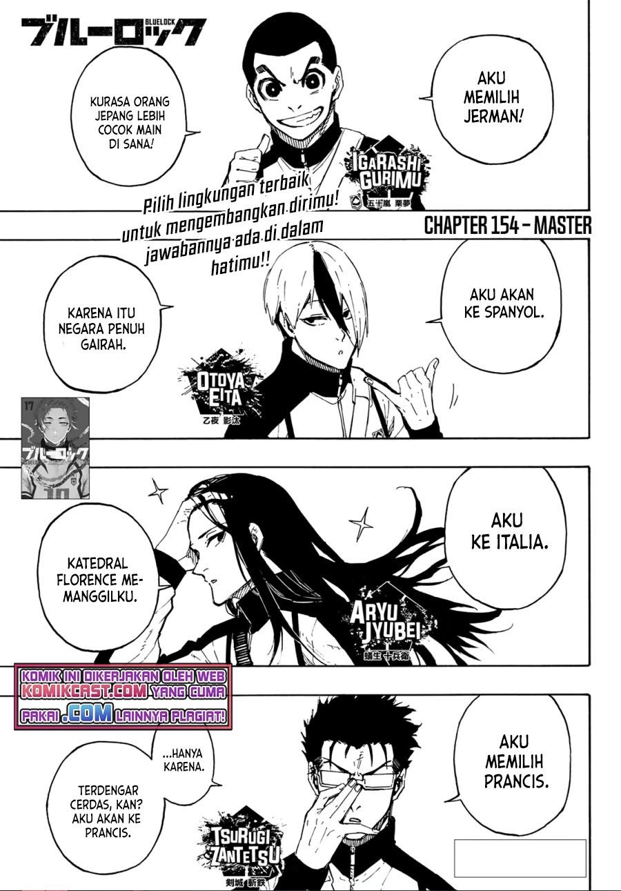 Blue Lock Chap 154 - Next Chap 155