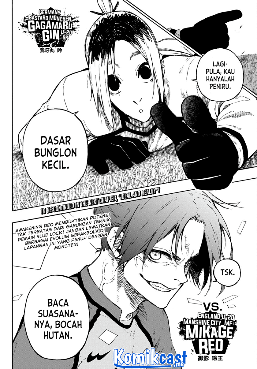 Blue Lock Chap 174 - Next Chap 175