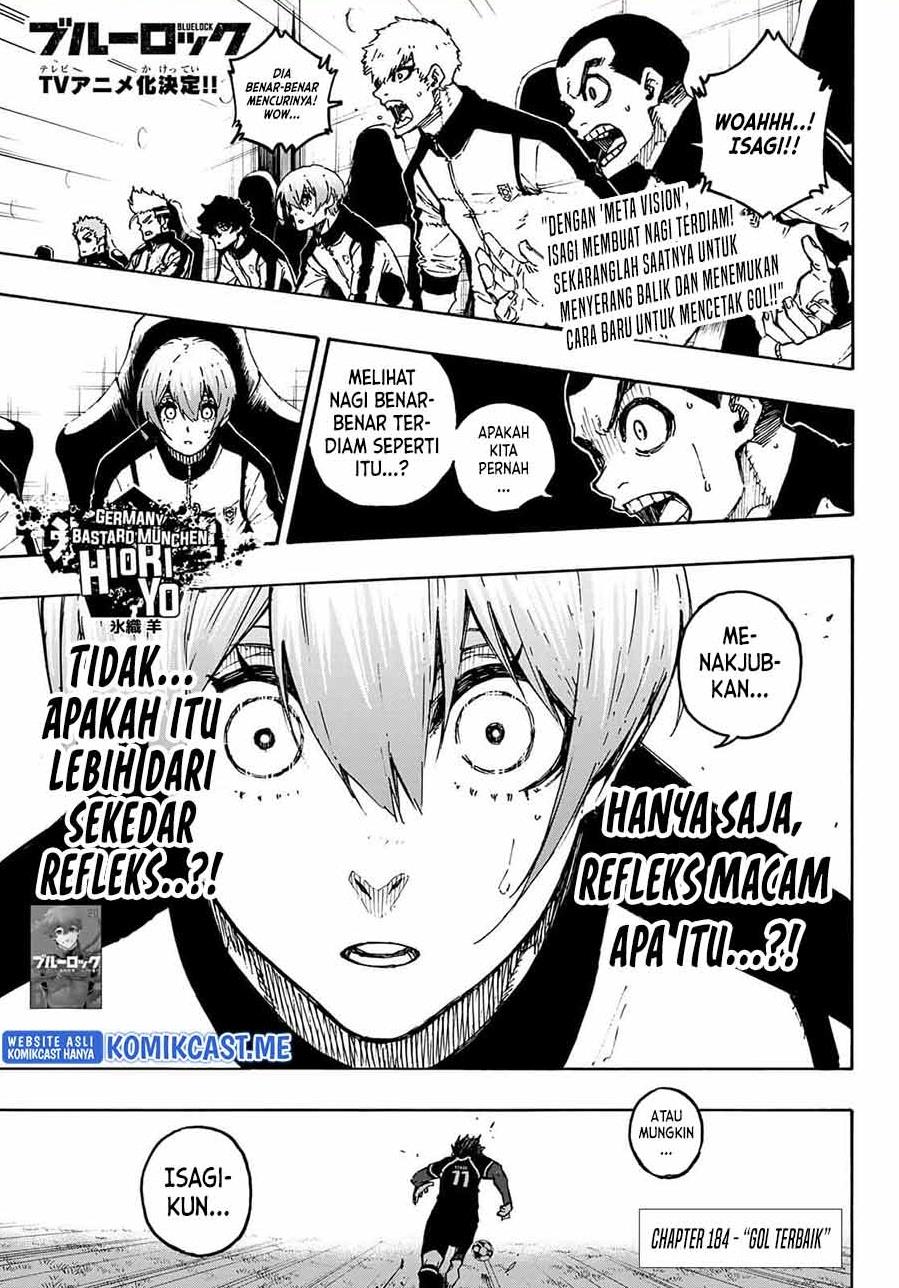Blue Lock Chap 184 - Next Chap 185