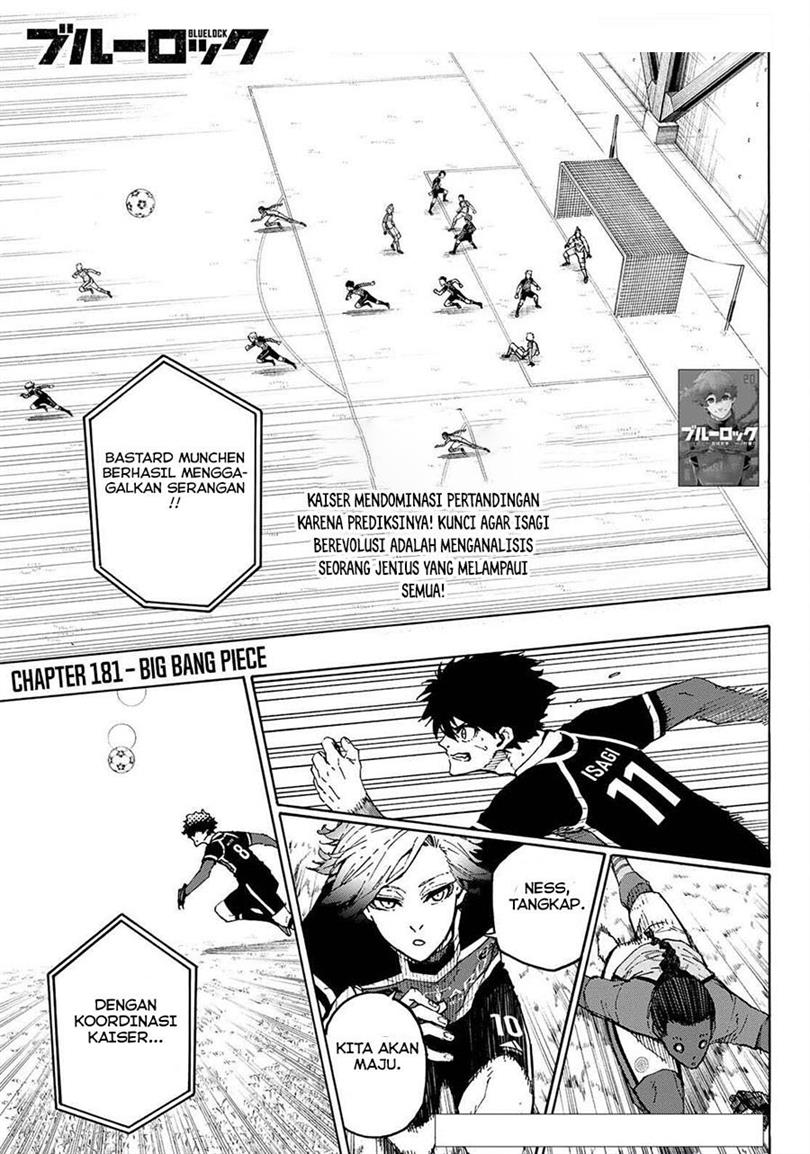 Blue Lock Chap 181 - Next Chap 182
