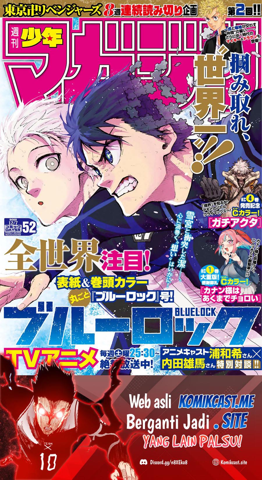 Blue Lock Chap 197 - Next Chap 198