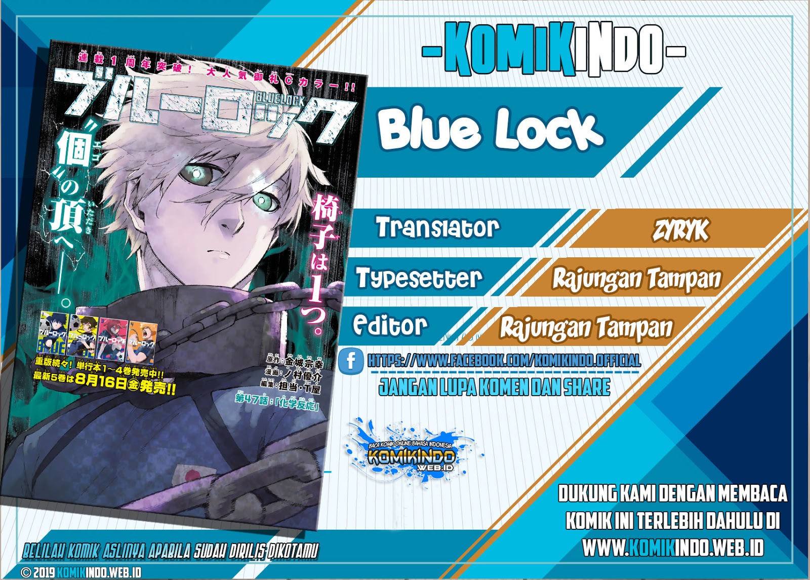 Blue Lock Chap 2 - Next Chap 3