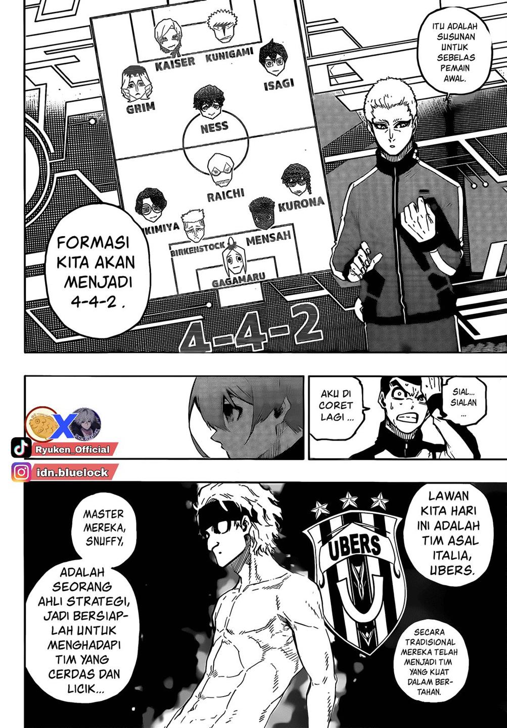 Blue Lock Chap 209 - Next Chap 210