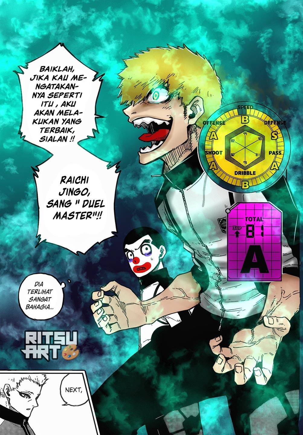 Blue Lock Chap 209 - Next Chap 210