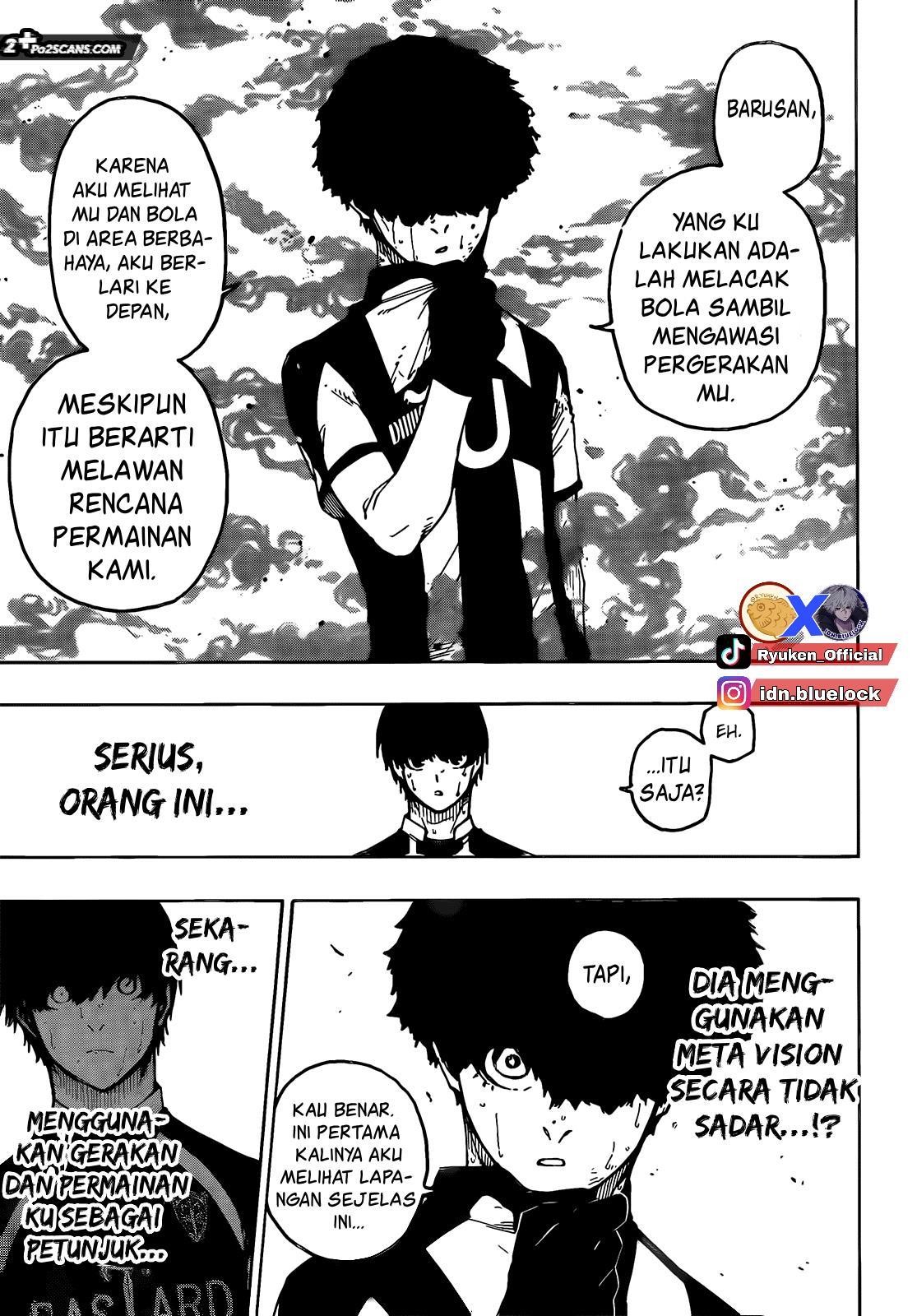 Blue Lock Chap 218 - Next Chap 219