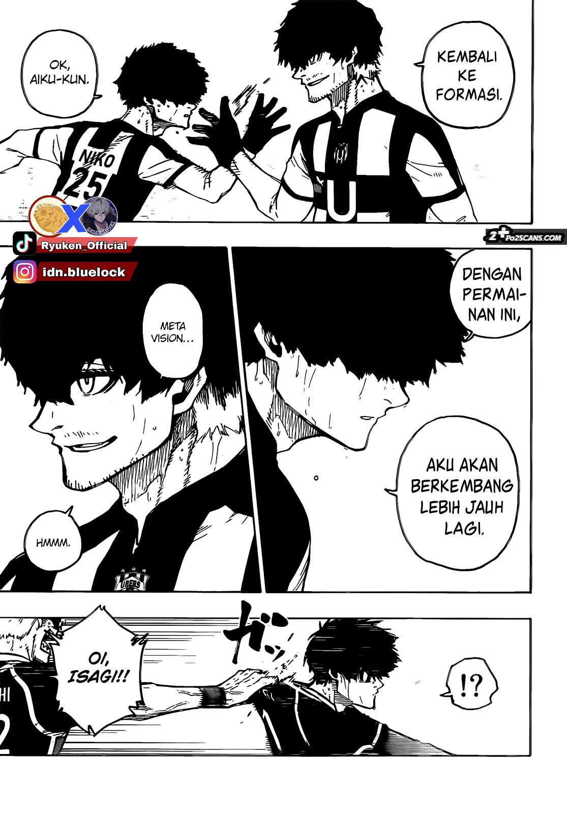 Blue Lock Chap 218 - Next Chap 219