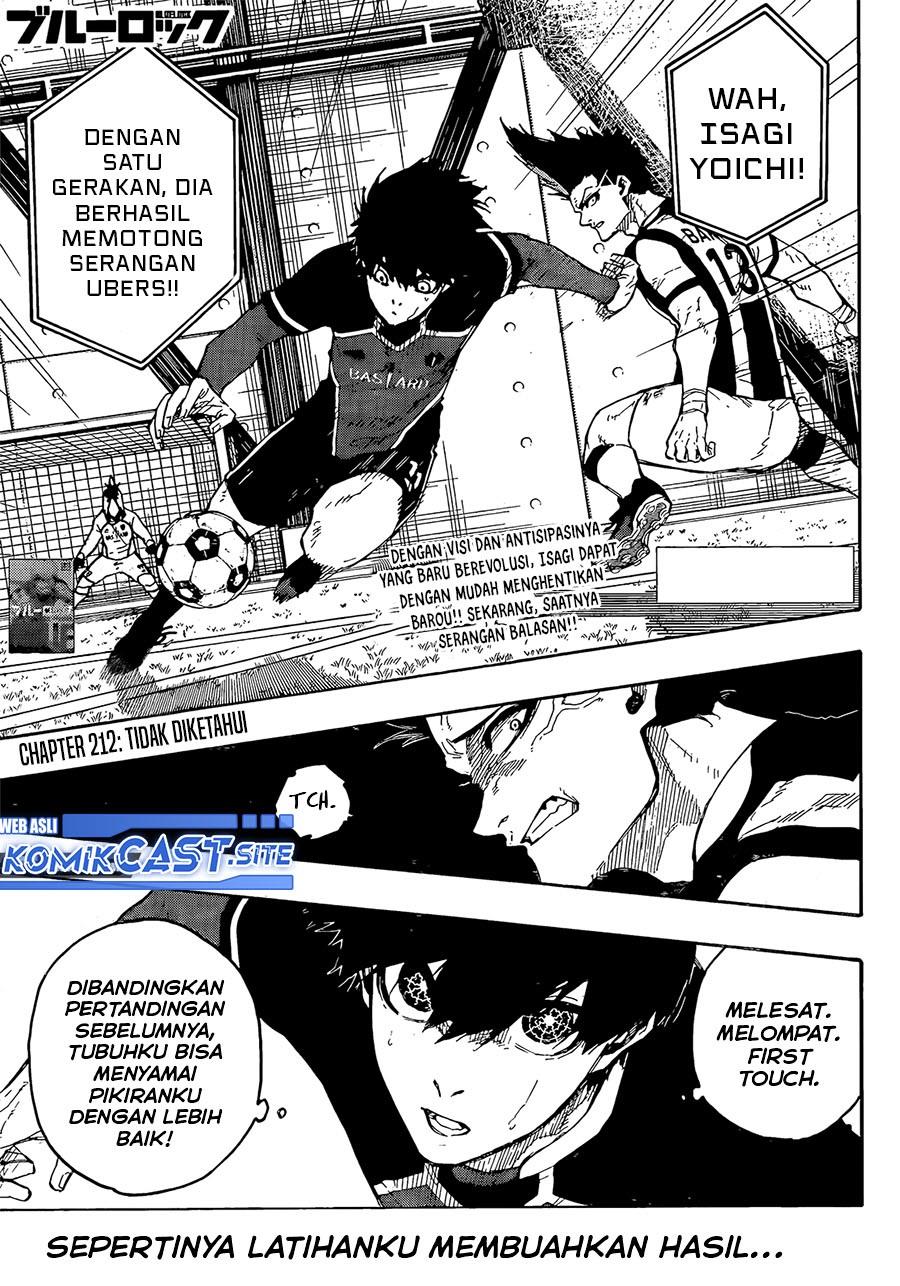 Blue Lock Chap 212 - Next Chap 213