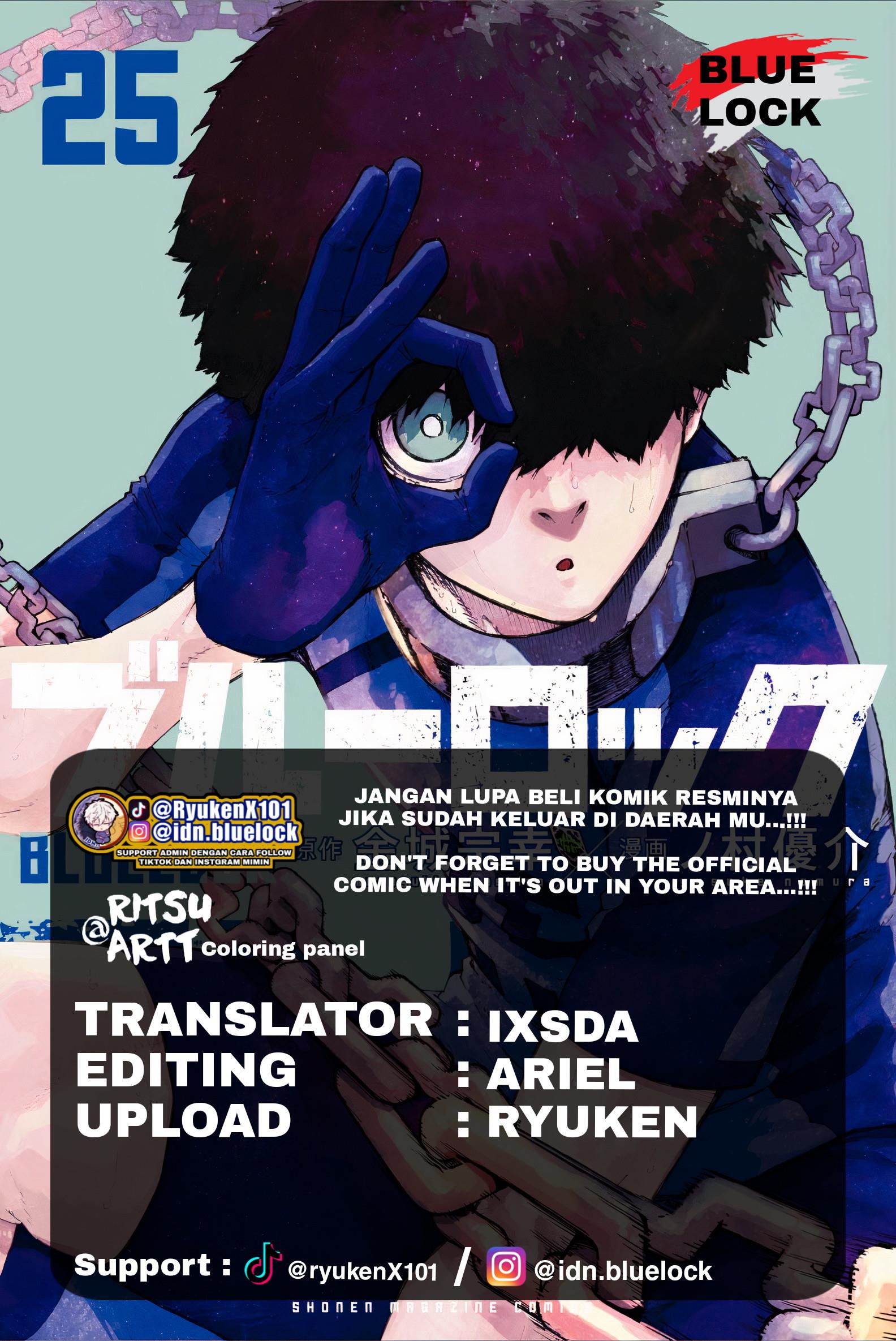 Blue Lock Chap 224 - Next Chap 225