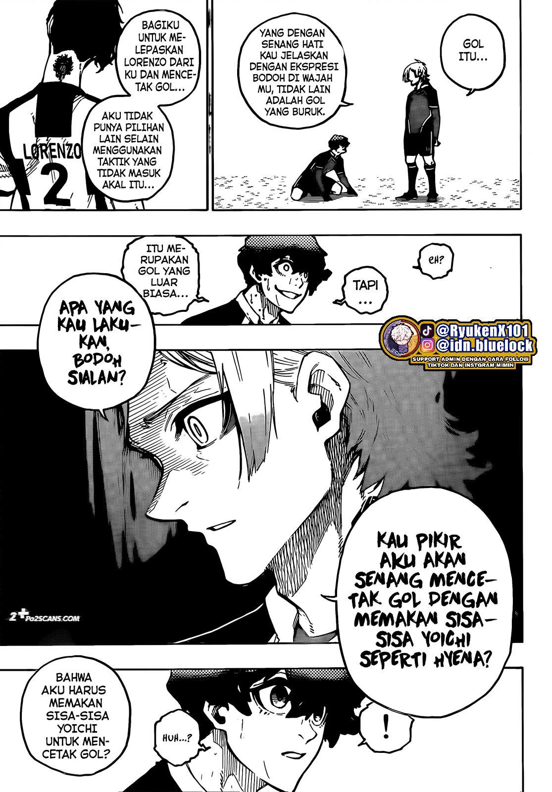 Blue Lock Chap 221 - Next Chap 222
