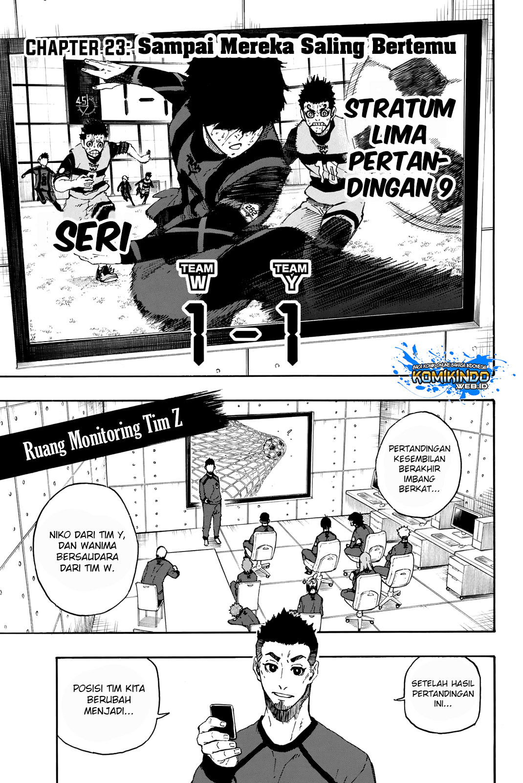 Blue Lock Chap 23 - Next Chap 24