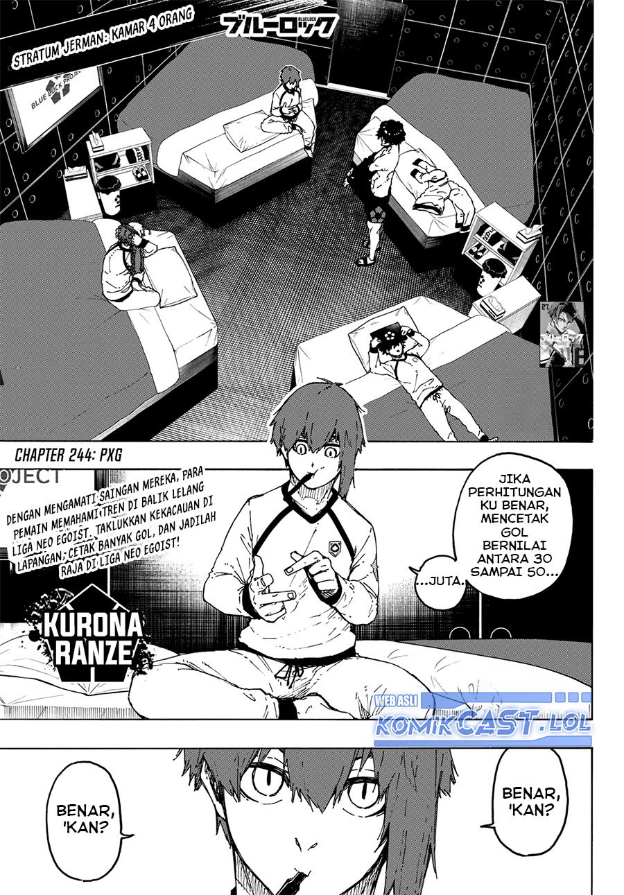 Blue Lock Chap 244 - Next Chap 245