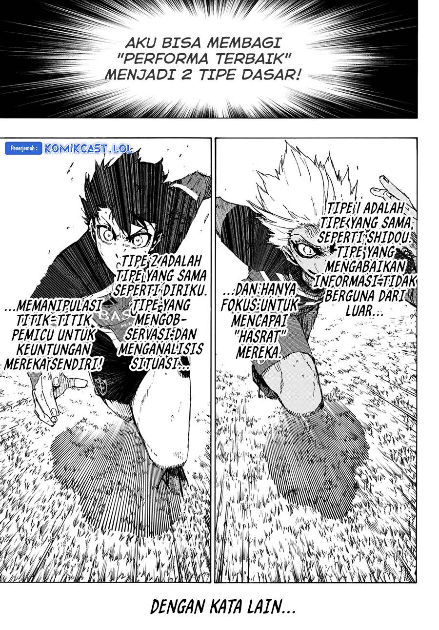 Blue Lock Chap 254 - Next Chap 255