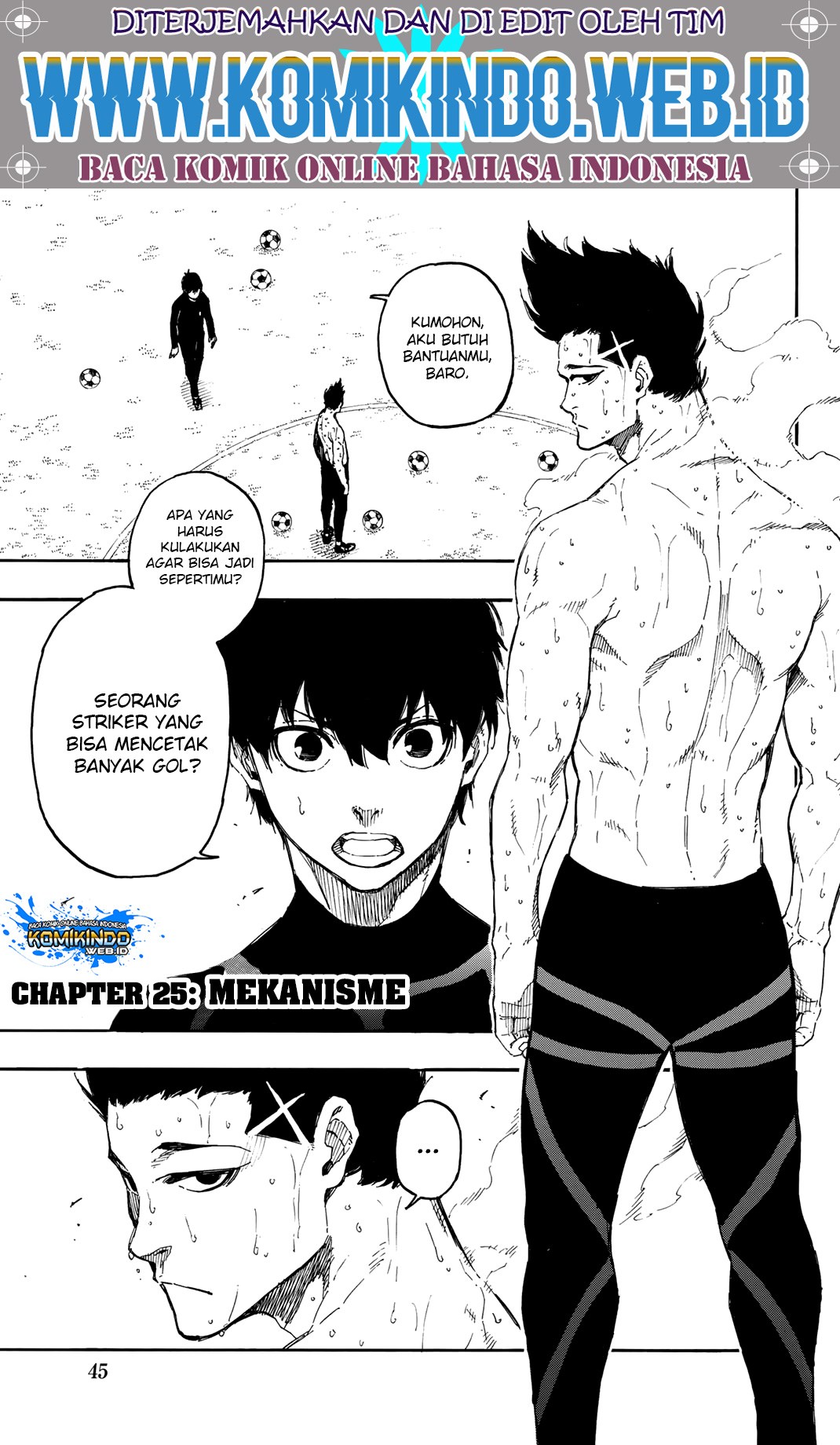 Blue Lock Chap 25 - Next Chap 26
